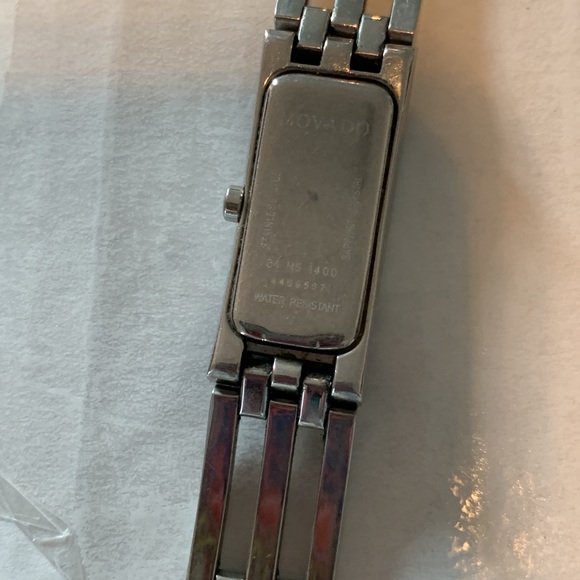 Vintage Movado Diamond Ladies Stainless Steel Esperanza Watch - Picture 9 of 16